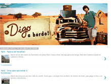 Tablet Screenshot of digoabordo.com